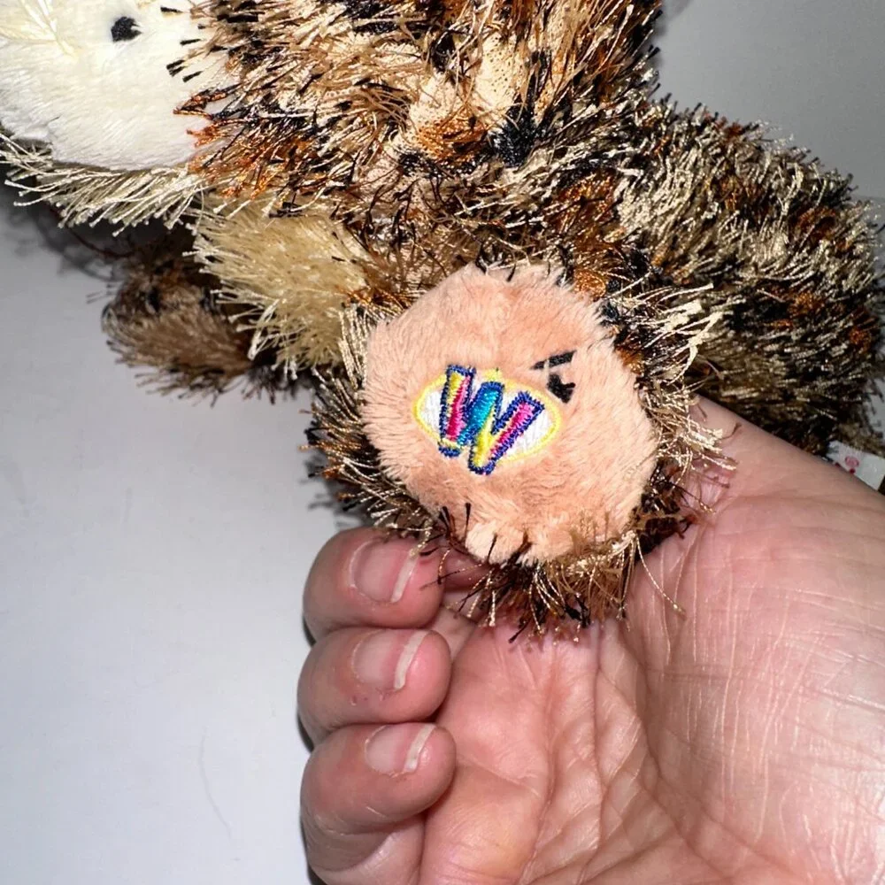 Ganz Webkinz TIGER & LEOPARD scruffy Plush Stuffed Animal No Codes!